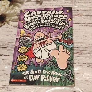 Captain Underpants and the Big Bad Battle of the Bionic Bodger Boy